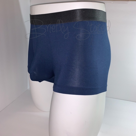 David Archy Bamboo Trunks - Navy - Picture 6 of 7